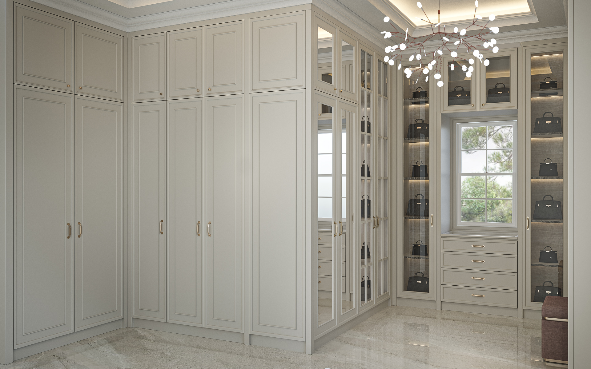 House - Mrs Dewi Walk in closet